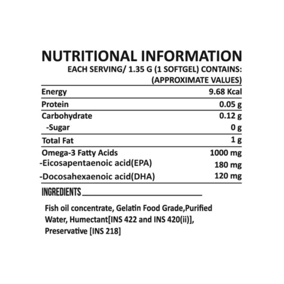 Genetic Code F8 Omega 3 Softgels, Prescription (3)
