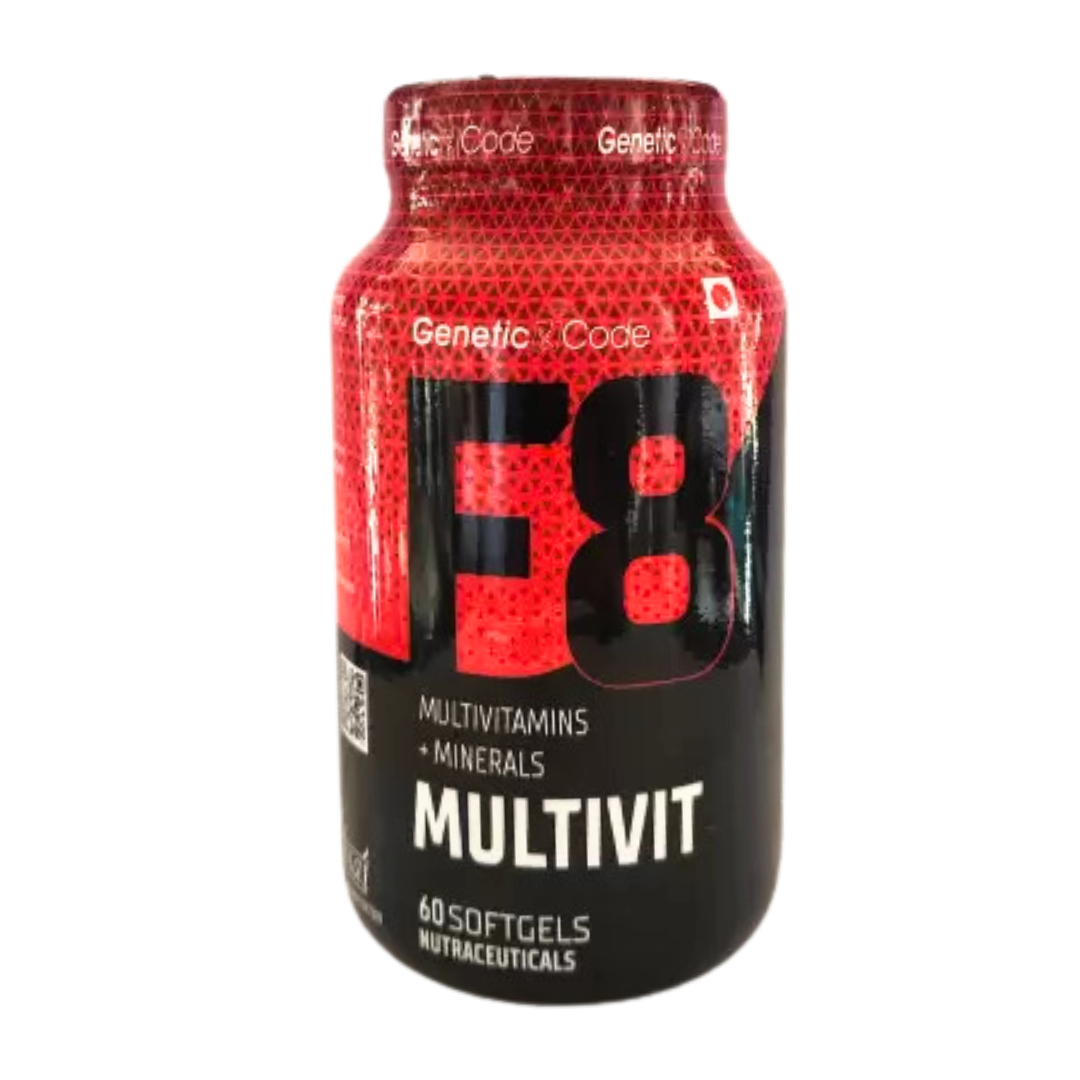 Genetic code F8 Multivitamin (60 Capsules) (1)