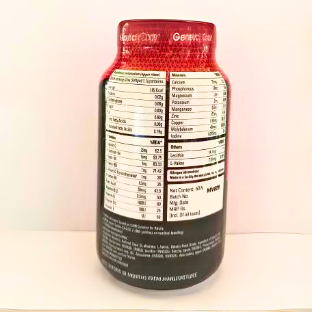 Genetic code F8 Multivitamin (60 Capsules) (3)